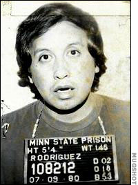 Alfonso Rodriguez Jr. as he appeared in a 1980 booking mug after he was arrested for kidnapping and assault in Crookston. - 002