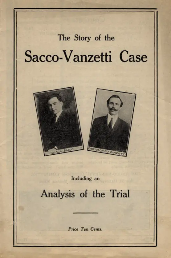 Sacco Vs Vanzetti