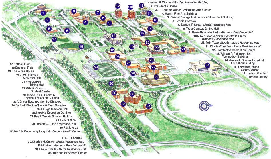 Michigan Tech Campus Map
